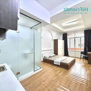 cho thuê căn hộ mini đủ nội thất có máy giặt và ban công thoáng ngay trần hưng đạo quận 5
