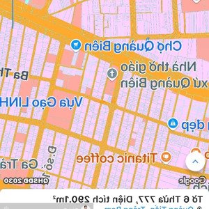 đất nền kinh doanh buôn bán quảng tiến 28 đường nhựa thông 2 tỷ 950 gần ql1a và chợ quảng biên.