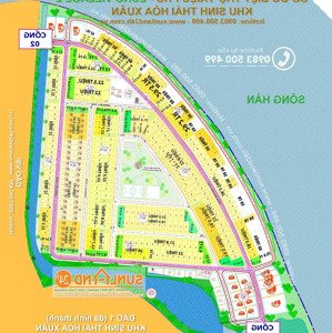 bán đất biệt thự euro village 2- hoà xuân. view sông hàn, đường giáng hương 1. lh: 
