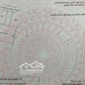 bán lô đất đẹp vuông vức đường hiện trạng ô tô vĩnh thạnh nha trang, full thổ cư, giá chỉ 1ty850tr