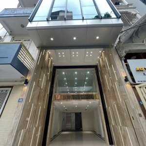 cho thuê nhà phố hoàng ngân dt 65m2 x 8 tầng, nhà mới xây, thang máy, đủ pccc, ô tô vào nhà