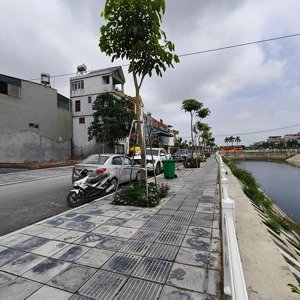 cần bán gấp 100m2 đất đẹp view sông, mặt tiền kinh doanh tại thị trấn đông anh, hà nội