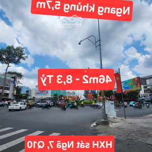 nhà bán ngang khủng 5,7m - gần ngã 7 q10 - 46m2 - hạ giá 8,3 tỷ