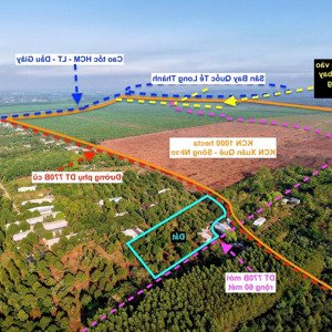 bán đất 3792m2 mặt tiền đt 770b, ngay thị trấn dầu giây, kế bên là kcn sông quế, cách sblt 6km