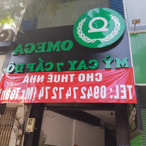 cho thuê nhà mặt tiền lê văn sỹ, quận 3