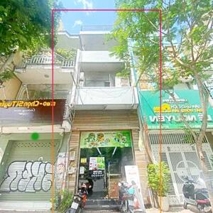 Cho thuê nhà mặt tiền Hoàng Diệu, Phường 12, Quận 4. Trệt, lửng, 2 lầu, DT 4x20 chỉ 38tr