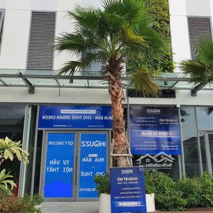 cho thuê shophouse 22 triệu/tháng urban green thủ đức diện tích từ 120 - 325m² cố định giá 2 nệu
