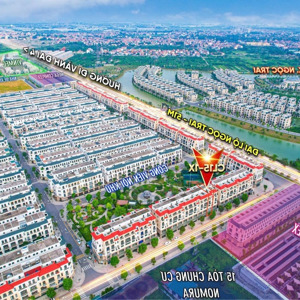 shophouse 112m - sổ lâu dài - 2 mặt thoáng- trục đường 20m gần 24 toà cc vinhomes ocean park 2