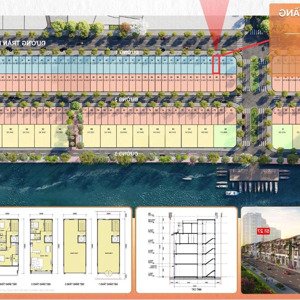 Bán Shophouse 5pn, 5wc Tại Sun Symphony Residence, 29,8 Tỷ, 108m2