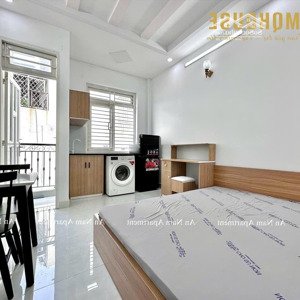cho thuê căn hộ chung cư studio ban công 40m2, nội thất mới 100% tại phan văn trị, bình thạnh, hcm