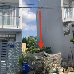 bán nền đất hẻm 110 đường lò lu 3,2 tỷ/58,1m2 cạnh chung cư đang xây