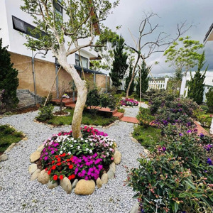 bán nhà biệt thự view đẹp nhất khu biệt thự mới tp đà lạt, 207m2, đường ô tô 6m chỉ 6.3 tỷ