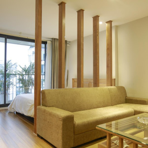 chung cư 1 ngủ 1 khách, 50m2, thoáng, tại trung hòa, cầu giấy, giá giảm ngay 2tr/th cho dịp hè