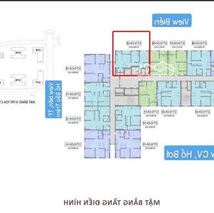 Bán Căn Góc 2 Ngủ Thương Mại Thiết Kế đẹp Nhất Chung Cư The Ori Garden, 1,735 Tỷ, 59.6m2, 2pn, 2wc