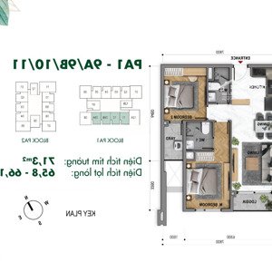 Bán Ch The Park Avenue 2pn 2wc 71m2 Giá 5,1 Tỷ Hợp đồng đặt Cọc