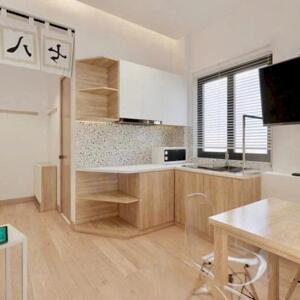 Cho thue studio full nội thất gần LOTTE q