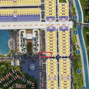 bán lô góc ngay chân 2 toà chung cư , ngay cạnh bãi đỗ xe thuận tiện kinh doanh giá gốc cđt