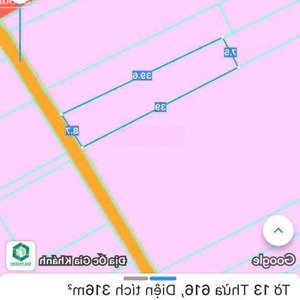 chính chủ gửi bán lô đất đẹp ngay khu vực phòng không xã vĩnh thanh. chỉ 10tr/m2