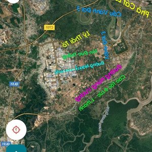 bán lô đất đẹp đường nhánh của nguyễn ái quốc (25c), nhơn trạch, 120m2 thổ cư. giá chỉ 18 triệu/m2