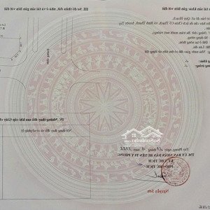Bán Lô 310m2 Góc 2 Mặt Tiền Võ Thị Sáu Siêu Vip, đẹp Nhất Kdc Chùa Cổ Thạch Chỉ 5ty2