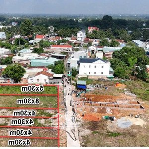 Bán 20 Lô đất Giá F0 Ngay Tp. Thủ Dầu Một Diện Tích 8x30m 4x30m 5x30m