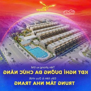 đất Xanh Chính Thức Nhận Booking Siêu Phẩm Shophouse Biển 4 Tầng Mozzadiso Thuộc Khu đô Thị Mỹ Gia.