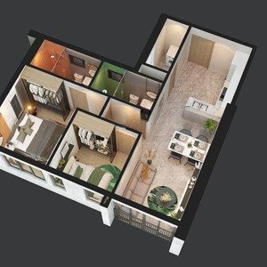 Bán Căn Hộ Citigrand - 54m2 - 2pn 2wc - 2.625 Tỷ