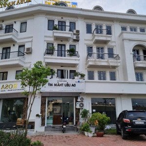 bán shophouse nhà 4 tầng, 130m2, mặt đường 52m, tại định trung, vĩnh yên, vĩnh phúc, giá cực tốt