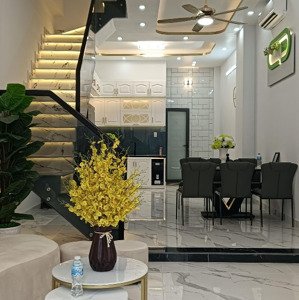 Bán Nhà Riêng, đường Huỳnh Tấn Phát - Huỳnh Thị đồng, Nhà 4 Tầng 50m2, 4pn, 5wc, Q7, Hcm Bao đẹp