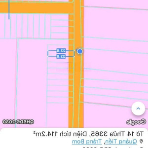 chính chủ bán đất quảng tiến trảng bom shr full thổ 115m2 giá bán 1ty350