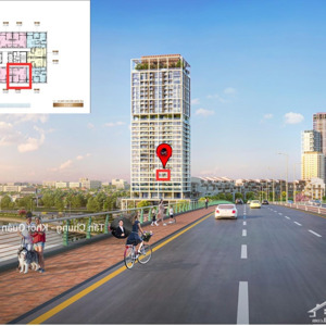 Căn 1pn+ Cosmo View Trực Diện Sông Hàn, Pháo Hoa - Diện Tích 50m2 - Giá 3,9 Tỷ
