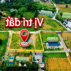 bán đất 3000m2 tại tiến xuân, lô góc 3 mặt tiền xung quanh nhiều homestay nghỉ dưỡng. giá rẻ