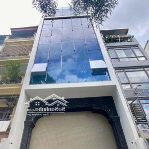 cho thuê gấp nhà 2 mặt thoáng phố văn cao, dt 85m2 x 7 tầng, mt 6m, thang máy cao cấp. gía 60tr/th