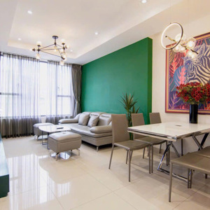 siêu phẩm cực xịn! chủ cho thuê căn tresor 90m2 3pn view sông sg đẹp giá 24,9tr/th lh 