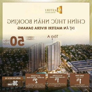 Chính Thức Mở Booking Toà A - Dự án Masteri Rivera đà Nẵng Chỉ Với 50 Triệu đặt Chỗ