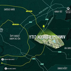Chỉ Từ 4 Tỷ Sở Hữu Nhà Phố Dự án Vinhomes Green City Long An