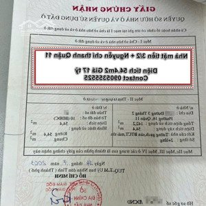 Bán Nhà Mặt Tiền3 Tháng 2, P.16 Quận 11 Mặt Tiền Hiếm, 7 Phòng Giá Chỉ 17 Tỷ