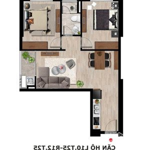 Duy Nhất Căn Góc 60.6m2 đẹp Rẻ Nhất Dự án Eden Garden- Hotline: 