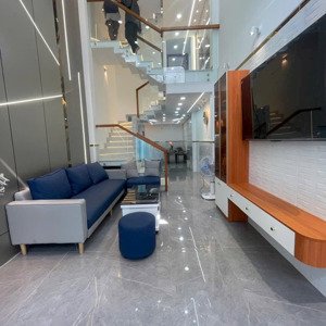 nhà mới full nội thất trệt 3 lầu 4pn 4wc huỳnh khương an p5 gv giá 21 triệu