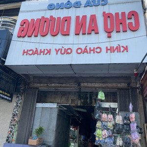 nhà em có 1 kiốt ở chợ an dương - tôn đức thắng cần cho thuê. dt: 12m2 (lô góc) giá thuê 1 triệu/th