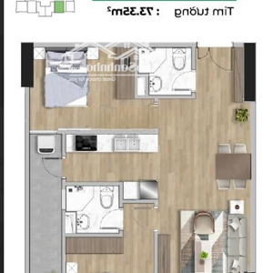 Bán Căn Hộ 2pn Tecco Elite Thái Nguyên. Lh 