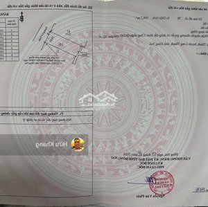 Mặt Tiền đường Lê Duẩn đối Diện Chợ Mới Long Thành Dt Ngang 6m X 17,31m Tc 100% Giá 17,5tỷ Sổ Hồng