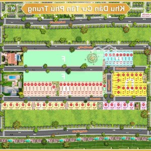 mở bán block d kdc tân phú trung tỉnh lộ 2 - 80m2, 100m2, shr 2025, giá 1 tỷ 8 bank hỗ trợ vay cao!