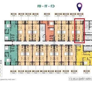 2,6 Tỷ - Căn Studio 34,1m2 - View Biển + Bán đảo Sơn Trà - Chiết Khấu 14,5% Giá 2,6 Tỷ