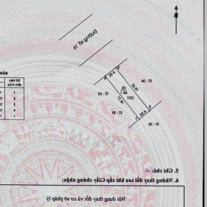 Bán đất Tđc định Hoà - P. Hòa Phú, Thủ Dầu Một, Bình Dương, 2,1 Tỷ, 84,1 M2