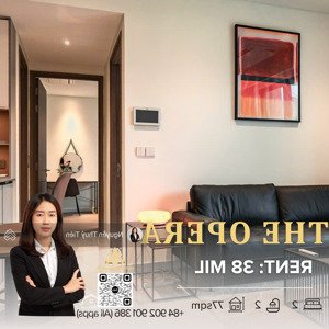 The Opera Cho Thuê 2pn đầy đủ Nội Thất - Giá Tốt View Sông Và Cầu Ba Son