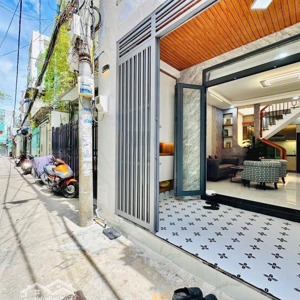 nhà đẹp hẻm thông + full nội thất cao cấp - ( 4.6 x 14 ) - 3tầng 8,3 tỷ - phú nhuận, huỳnh văn banh