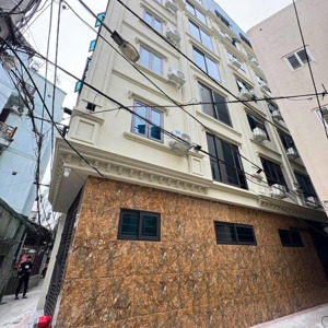 (ôi chao). tòa chdv hồ tùng mậu, lô góc, 68m2*7t, lô góc, 17 phòng kk, đủ pccc, lợi nhuận ~8%/năm