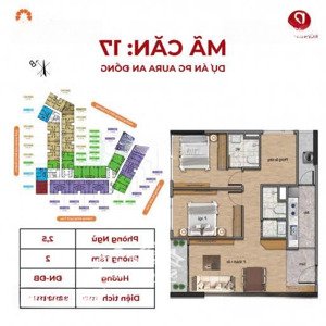 bán ch 3pn, 2wc, 77m2 tại pg an đồng, 19 triệu / m2