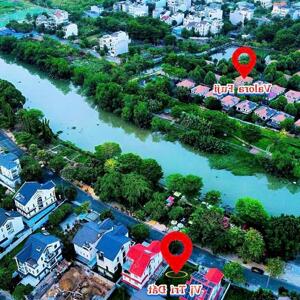 Đất Biệt Thự Mặt Tiền View Sông Hướng ĐN Khu Khang điền - Gia Hoà